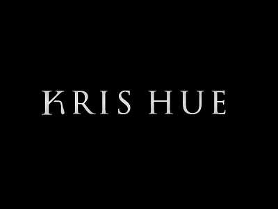 Kris Hue Logo branding design graphic design illustration logo typography vector