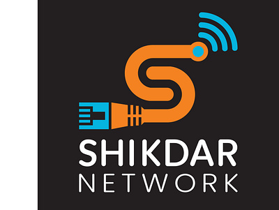 Logo Design for Shikdar Network brand branding business company corporate creative logo design graphic design icon logo illustration logo minimal logo typography logo ui unique wordmark logo