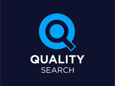 Quality Search ( Q letter ) Logo Design (unused)
