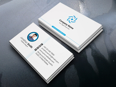 Simple Business Card Design Template