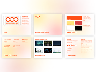 Wobbl Brand Guide Concept