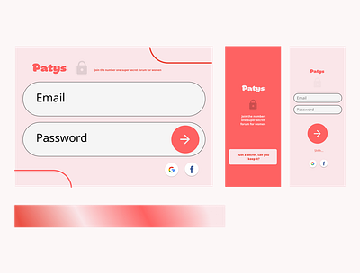 Sign Up page challenge daily ui landing page sign up page ui web design