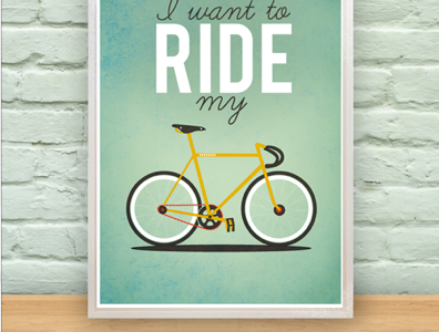 I want to ride my Bicycle