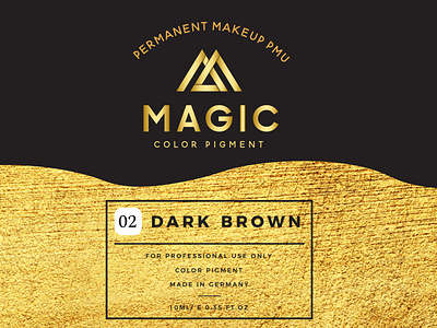 Magic Color Label branding design graphic design