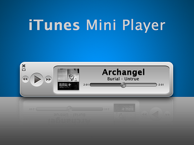 iTunes Concept Mini Player apple itunes media mini player