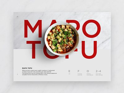 Recipe Blog blog food photography recipe typography ui web