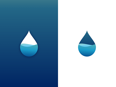 Drop logo concept