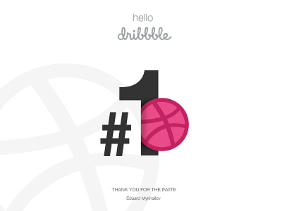 #1 Shot on Dribbble design graphic type