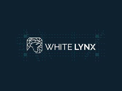 White Lynx australia cluj napoca logo low poly lynx symbol worldwide