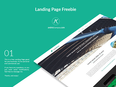 Freebie Landing Page design desktop free freebie home page landing page ui user interface website
