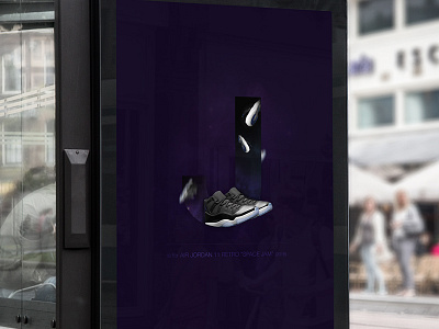 J Is For Air Jordan 11 Retro Space Jam 2016 By Andrei Clompos On Dribbble
