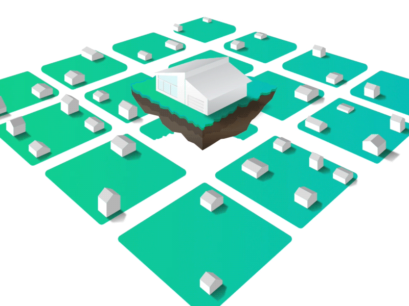 Floating House by Ramon Sandino on Dribbble