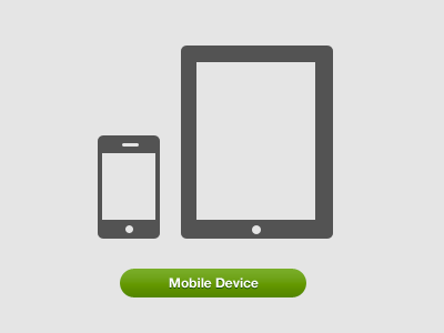 Minimal Devices button icon ipad iphone minimal