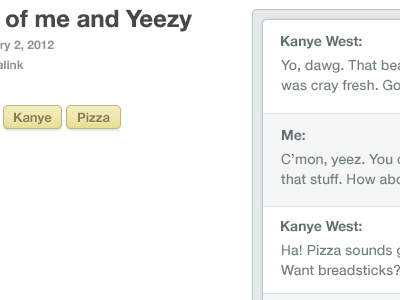 Tags, Chat, and More chat kanye tags tumblr