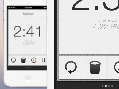 Epoch - A simple, robust timer application app application epoch helvetica neue icon ios simple