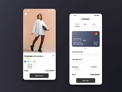 Daily UI 002 - Credit Card Checkout