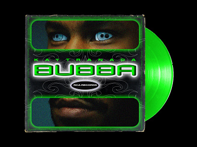 Bubba by Kaytranada Cover Concept album art album artwork album cover cover art hip hop house kaytranada music music art typography