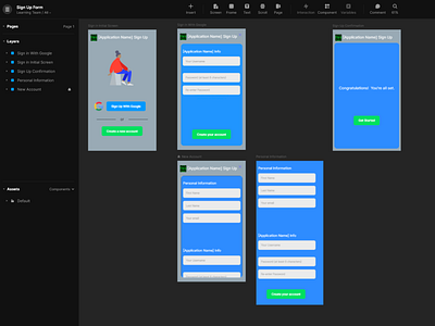 Daily UI 001 - Sign Up Form