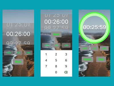 Daily UI 014 - Countdown Timer app countdown timer dailyui dailyuichallenge design figma ui ux