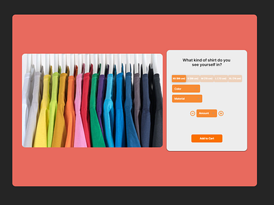 Daily UI 033 - Customize Product customization customize product dailyui dailyuichallenge design framer ui ux