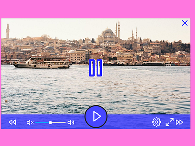 Daily UI 057 - Video Player app dailyui dailyuichallenge design framer ui ux video player