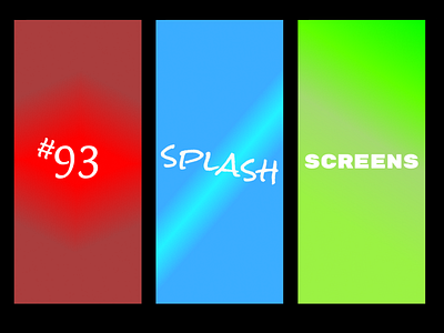 Daily UI 093 - Splash Screen app branding dailyui dailyuichallenge design illustration loading logo splash screen ui
