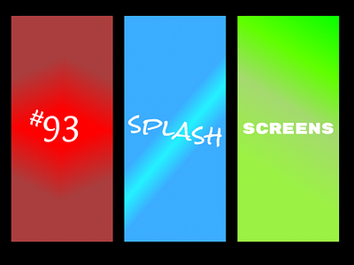 Daily UI 093 - Splash Screen