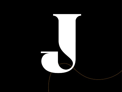 J 36 days of type black bw illustrator j letter letter j line type typeface typography