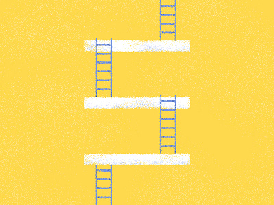 E is for escaleras