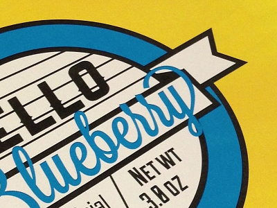 Jello Detail Shot branding food illustration jello packaging