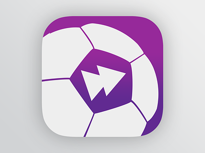 Updated Live Scores iOS 7 app icon app football icon