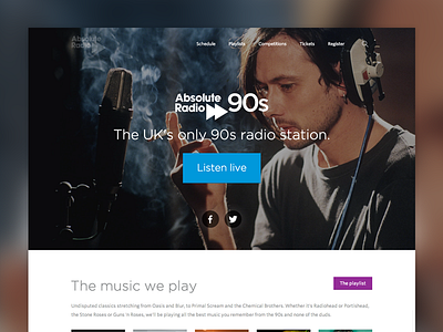 Station homepage templates