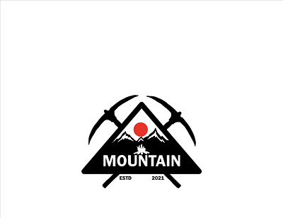 MOUNTAIN LOGO camp illustration logo mountain