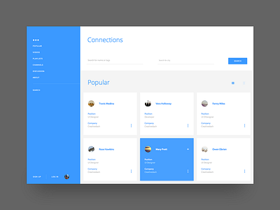#Information#Daily UI blue ui ux