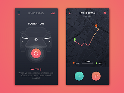 #Car Control#Daily UI car lexus ui