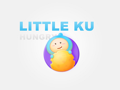 Little Ku—hungry blue cute