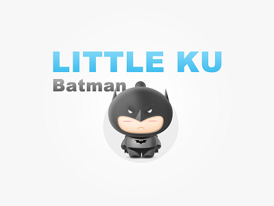 Little Ku—Batman batman black ku