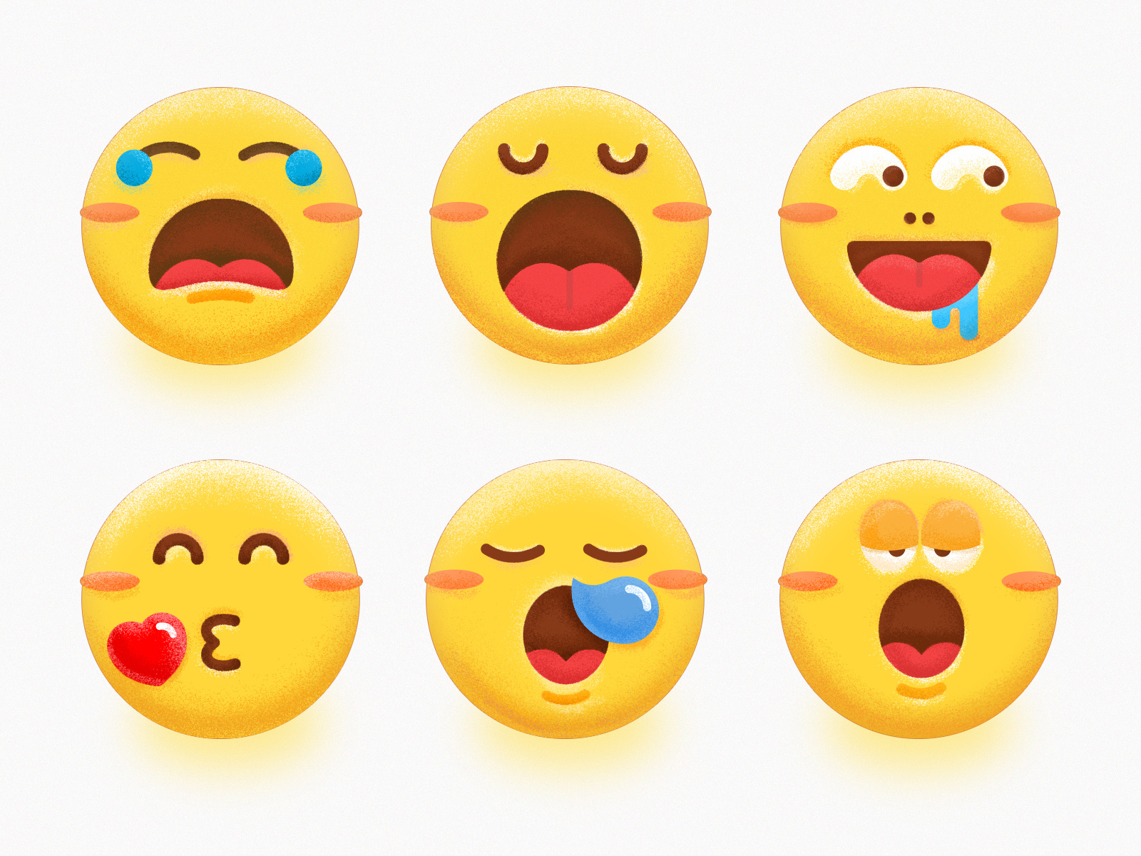 Little emoji by BOLIANG. on Dribbble