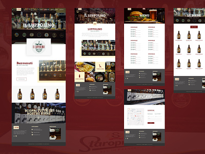 Il Luppolino - Ui design beer beer site design digital nyondesign ui ui design uiuxdesign uxdesign web webdesign website website design