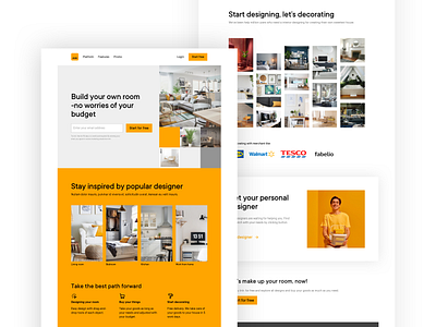 Interior Design - Landing Page