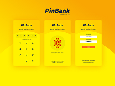 Login Page - Banking App figma interaction design ios iphonex login page mobile app user experience user interface