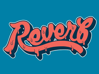 reverb merch design hiphop illustration lettering merch reverb t shirt