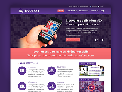 Evotion website events evotion robotics start-up vex robotics