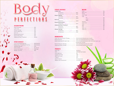 Beauty Spa Flyer ad branding flyer graphic design leaflet promotion