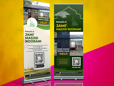 Roll-Up Banners ad advertising banner creative design flyer graphic design illustration poster rollup rollupbanner