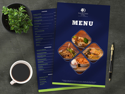 Food / Restaurant Menu ad advertising banner cafe creative design flyer food graphic design hotel illustration menu restaurant