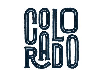 Colorado Lettering colorado handlettering lettering procreate type typography