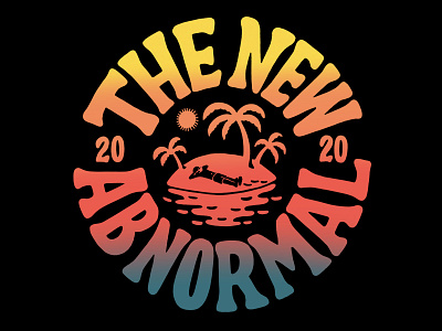 The New Abnormal: 2020 design handlettering lettering typography