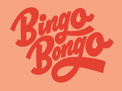 Bingo Bongo Lettering