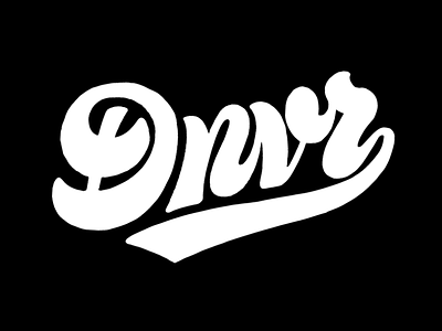 Dnvr Lettering handlettering lettering logo script type typography